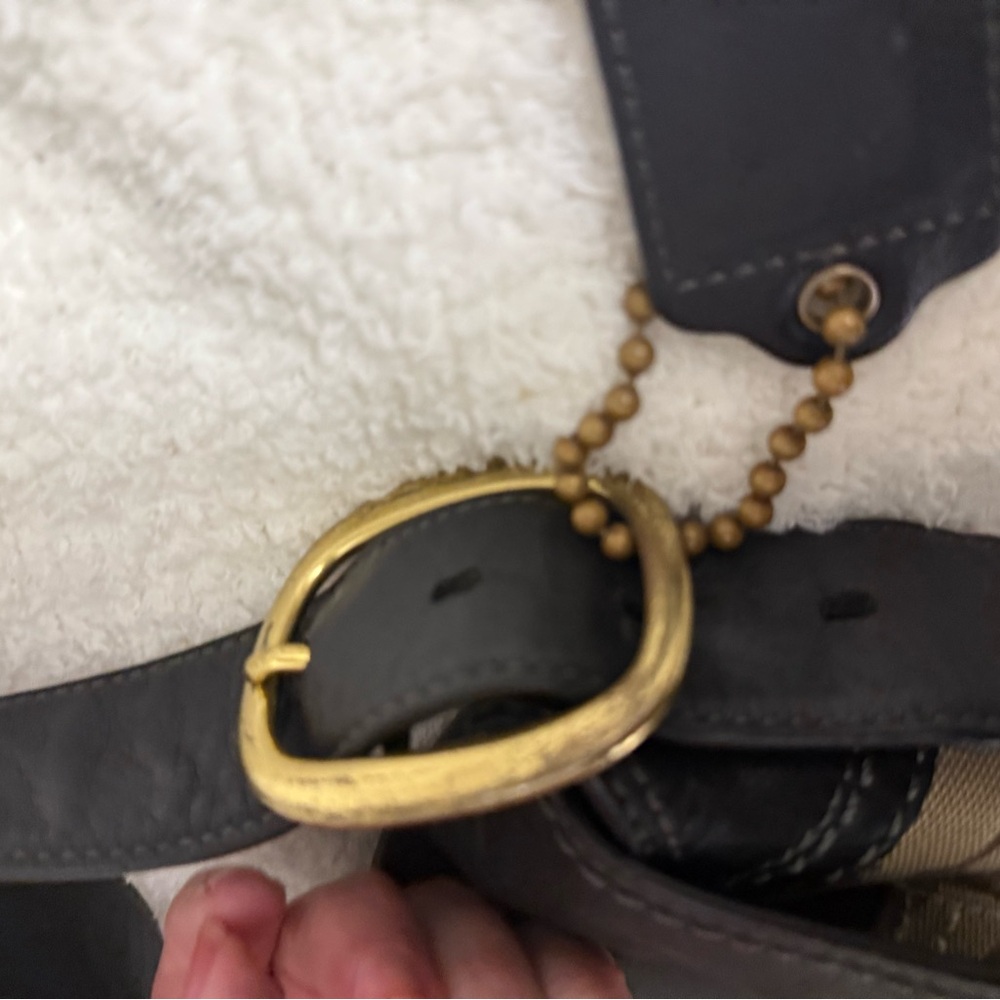 Coach Brown and Black  Legact Bleeker Signature Crossbody Bag - Picture 4 of 15